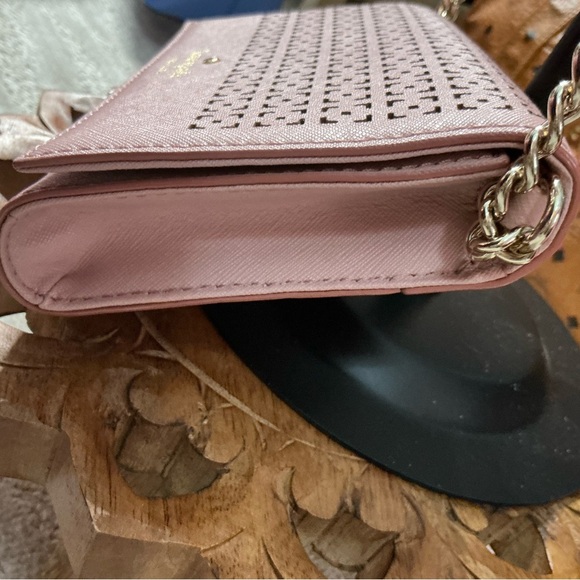 Kate Spade New York Cedar Street Perforated Cami Crossbody in Pink BNWOT - Picture 5 of 9